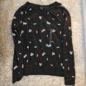 Cute long sleeve noodie